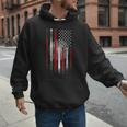 Vintage Baseball American Flag Classic Fit Tee For Dad And Mom Men Hoodie
