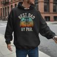 Vintage Disc Golf Dad Best Dad By Par Disk Golf Men Hoodie