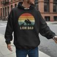 Vintage Lion Dad Father Grandpa Father's Day Men Hoodie