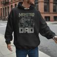 Vintage Monster Truck Lover DAD Family Matching Birthday Men Hoodie