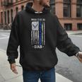 Vintage USA Flag Proud To Be An US Air Force Dad Men Hoodie