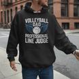 Volleyball Dad Professional Line Judge Volleyball Father Men Hoodie