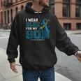 I Wear Blue For My Son Autism Awareness Mom Dad Parents Men Hoodie I Wear Blue For My Son Autism Awareness Mom Dad Parents Men Hoodie