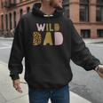 Wild Wild Dad Two Wild Birthday Outfit Zoo Birthday Animal Men Hoodie