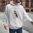 Anatomy Of A Siberian Husky Cute Dog Husky Mom Dad Men Hoodie