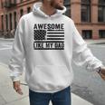 Awesome Like My Dad Fathers Day Usa Flag Dad Husband Family Men Hoodie