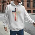 Blessed Dad Christian From Daughter Son Jesus Patriotic Men Hoodie