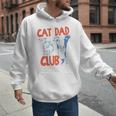 Cat Dad Club Life Is Better With Cats Father's Day Cat Dad Men Hoodie