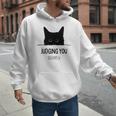 Cat Judging You Silently Cat Mom Dad Premium Tri-Blend Men Hoodie
