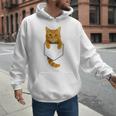 Cute Tabby Cat Pocket Cat Mom Cat Dad Cat Lover Men Hoodie Cute Tabby Cat Pocket Cat Mom Cat Dad Cat Lover Men Hoodie
