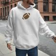 Dad Of The Birthday Boy Football Lover First Birthday Party Men Hoodie