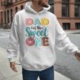 Dad Of The Sweet One 1st Birthday Girl Donut Party Men Hoodie