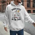 Daddy Goose On The Loose Birthday Matching Family Men Hoodie