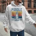 Dog Dad Vintage Poodle Dad Men Hoodie