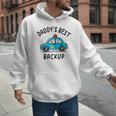 Father Son Daughter Daddy's Best Backup Father's Day Toddler Men Hoodie