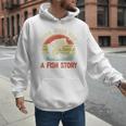 Fishing Even Jesus Had Fish Story Bass Dad Christian Men Hoodie