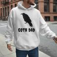 Goth Dad Gothic Bird Crow Emo Father's Day Men Hoodie