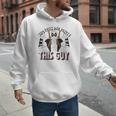 Marvel Deadpool Father's Day Who Tells Dad Jokes This Guy Men Hoodie