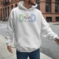 Unicorn Dad First Birthday Girl Family Matching Mama Party Men Hoodie