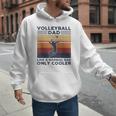 Volleyball Dad Like A Normal Dad Only Cooler Vintage Men Hoodie