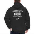 1st Time Dad EST 2026 New Dad New First Fathers Day Men's Hoodie Back Print