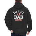 2nd Second Time Dad It's a Girl Gender Reveal Men's Hoodie Back Print