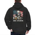 4th Of July Franklin Ben Drankin American Dad Men Women Men's Hoodie Back Print