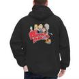 American Dad Show Logo With Family Cartoon Men's Hoodie Back Print