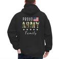 Army Graduation Proud Military Family Mom Dad Brother Sister Men's Hoodie Back Print