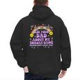 Ask Your Dad My Throat Game Embarrassing Adult Humor Men's Hoodie Back Print