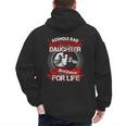Asshole Dad And Smartass Daughter Best Friend For Life Men's Hoodie Back Print
