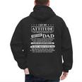 I Get My Attitude From My Freaking Awesome Dad Father's Day Men's Hoodie Back Print I Get My Attitude From My Freaking Awesome Dad Father's Day Men's Hoodie Back Print