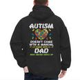 Autism Doesnt Come With Manual Dad Puzzle Awareness Men Men's Hoodie Back Print