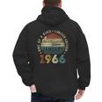 Awesome Since January 1966 60 Year Old 60th Birthday Men Dad Men's Hoodie Back Print Awesome Since January 1966 60 Year Old 60th Birthday Men Dad Men's Hoodie Back Print
