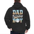 Baseball Ice Cream Drip Dad Of The Birthday Boy Baseball Men's Hoodie Back Print