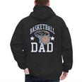 Basketball Dad Coach Sports Fan Men's Hoodie Back Print