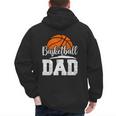 Basketball Dad Basketball Player Game Day Father's Day Men's Hoodie Back Print