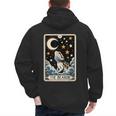 Bearded Dragon Tarot Card Beardie Mom Beardie Dad Men Women Men's Hoodie Back Print