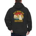 Best Bunny Dad Ever Rabbit Lover Father Pet Rabbit Men's Hoodie Back Print