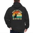 Best Cat Dad Ever Cat Lover Kitten Owner Kitty Men's Hoodie Back Print Best Cat Dad Ever Cat Lover Kitten Owner Kitty Men's Hoodie Back Print