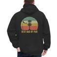 Best Dad By Par Disc Golf Father's Day Men's Hoodie Back Print Best Dad By Par Disc Golf Father's Day Men's Hoodie Back Print