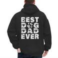 Best Dog Dad Ever Shirt Dog Father Men Women Girls Kids Men's Hoodie Back Print