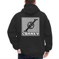 Bicycle DADS Old Guy WHO Ride Bikes BMX Mountain OR Road Men's Hoodie Back Print
