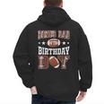 Bonus Dad Of The Birthday Boy Football Game Day Men's Hoodie Back Print