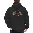Call Of Daddy Parenting Ops Shirt Gamer Dad Men's Hoodie Back Print