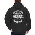 Camping Men Camper RV Camping Vacation Camping Dad Men's Hoodie Back Print