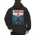 Cane Corso Jowls Top Drool Burger Dog Mom Dog Dad Men's Hoodie Back Print
