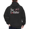 The Cat Father Cat Dad Feline Father Kitten Dad Men's Hoodie Back Print