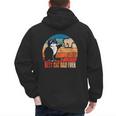 Cat Loving Daddy Fathers Day Mens None Best Cat Dad Ever Paw Fist Bump Fathers Day TeeShirt Small US Men's Hoodie Back Print