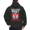 Cheer Dad Cheerleading Fathers Day Men's Hoodie Back Print